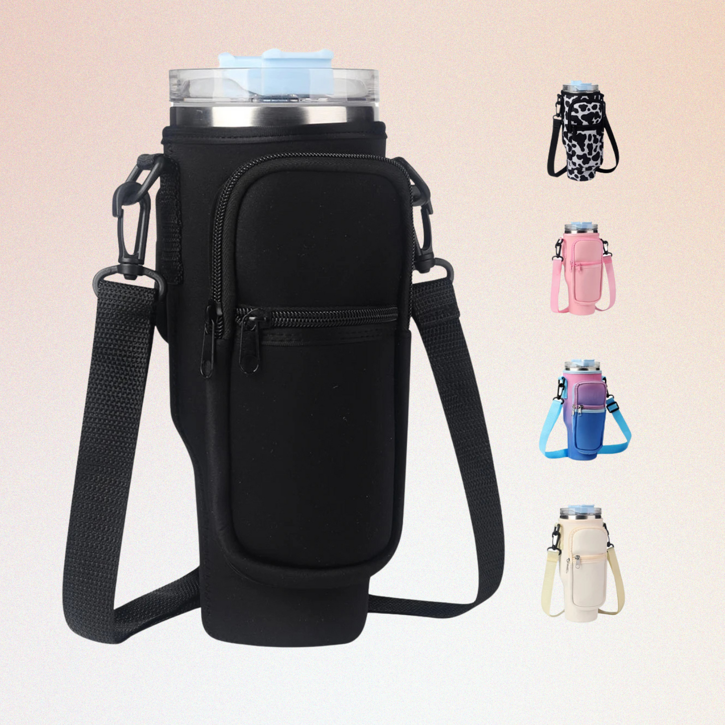 Shoulder Strap Water Bottle for Tumbler