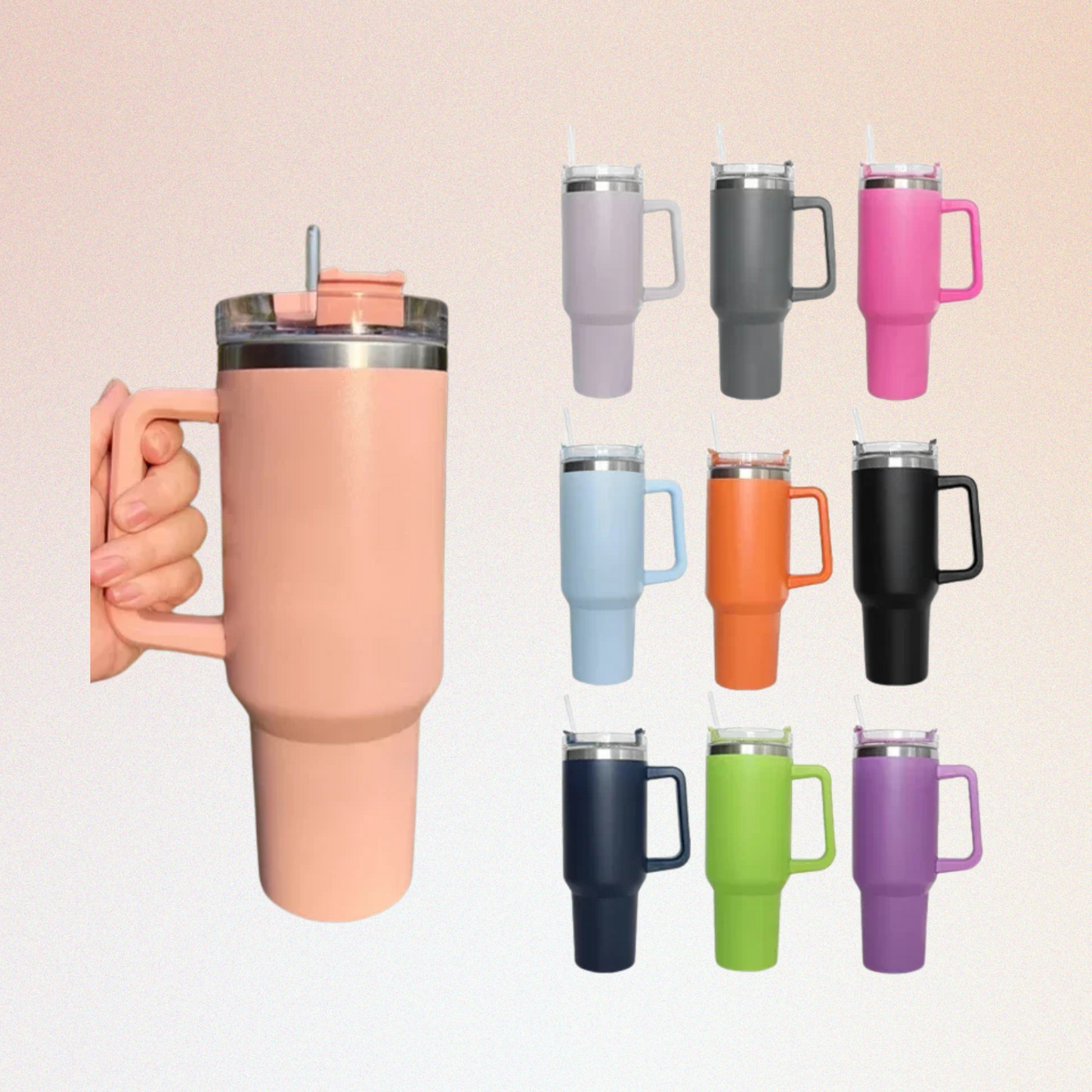 40oz Insulated Stainless Steel Travel Mug