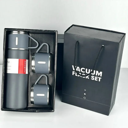 Stainless Steel 304 Vacuum Thermos Cup Set