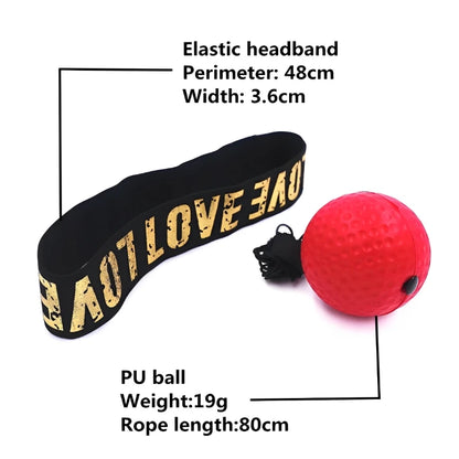 Boxing Speed Ball Head-Mounted