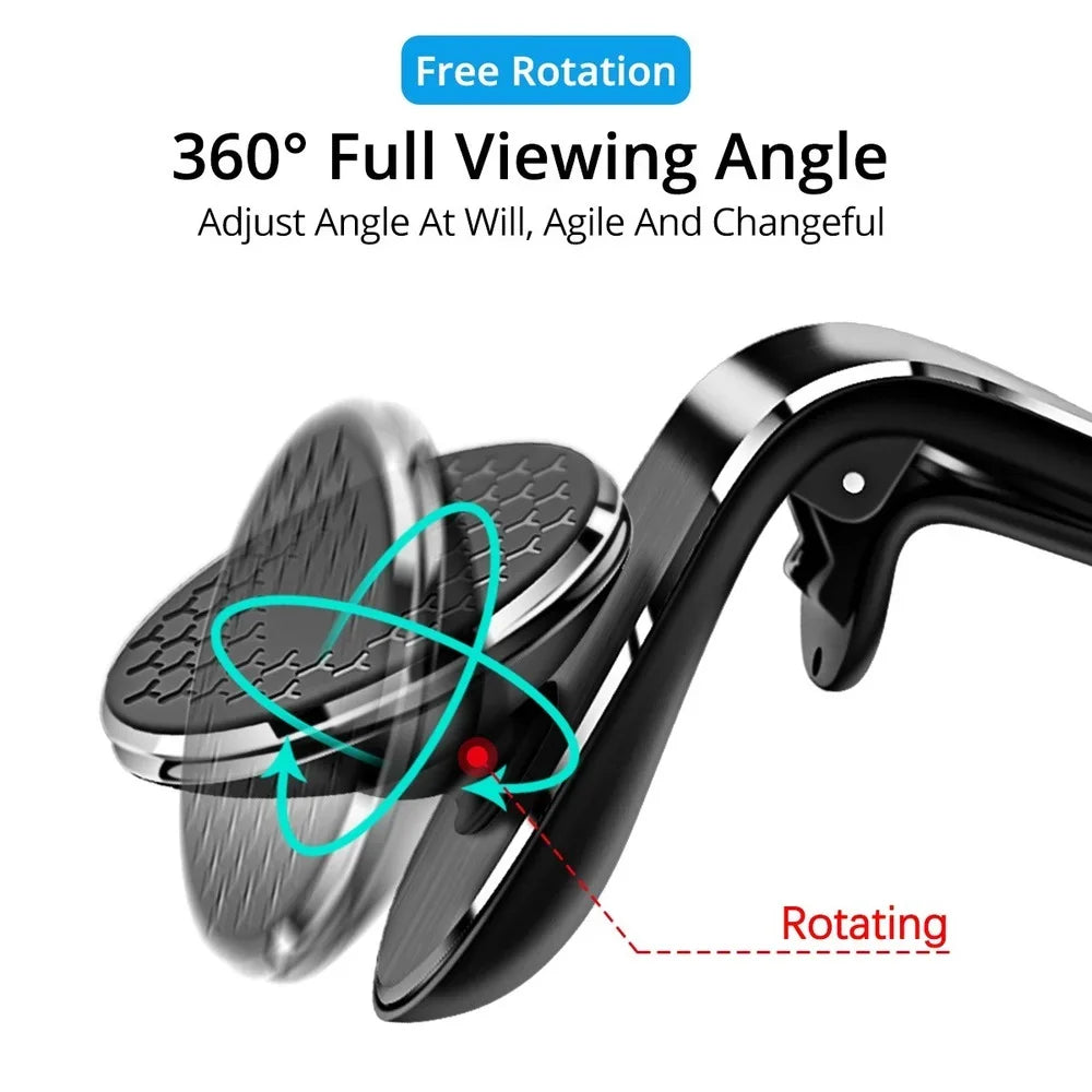 360° Magnetic Car Phone Holder